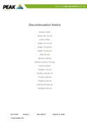 Discontinuation Notice DN004 - Legacy Products