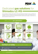 Shimadzu Sales One Sheet/Flyer (UK/RoW)