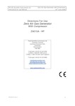 ZA015A  - User Manual