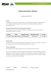 Discontinuation Notice - DN-012 ABN2ZA