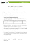 Planned Discontinuation Genius 3055 - PDN-009 