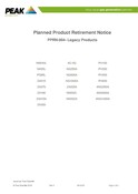 Product Retirement Notice - PPRN-004