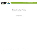 Discontinuation Notice DN023 - Genius N118LA
