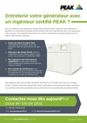 Peak Service -  Flyer (French)