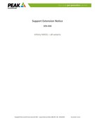 Support Extension Notice - SEN-008