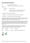 Precision Nitrogen (All Models) - Environmental Declaration